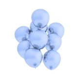 Balonek D5 chromový dekorační Blue