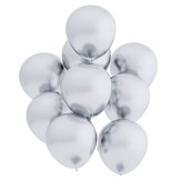 Balonek D5 chromový dekorační stříbrný