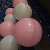 Obrie balóniky  - JUMBO - 004 PINK