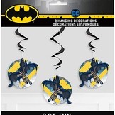 Batman závěsná dekorace 3 ks 