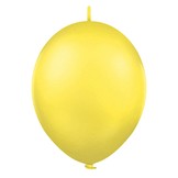 Balónek řetězový 1ks - žlutá
