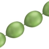 Balónek řetězový 1ks - zelená