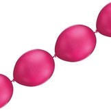 Balónek řetězový 1ks - Fuchsia