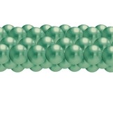 Balonkova girlanda chrom zelená 3 metry
