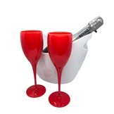 Plastové skleničky na víno červené 150 ml 4 ks