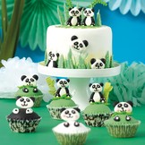 Košíčky na muffiny panda 36 ks