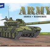 Omalovánky army A5