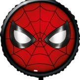 Spiderman obličej balónek 46 cm