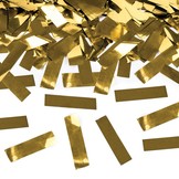 Vystřelovací konfety zlaté 80cm
