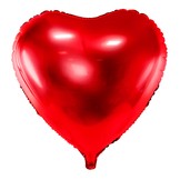Balonek srdce červené 