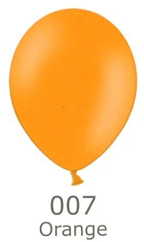 Balónek oranžový 