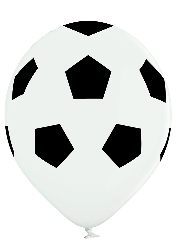 Fotbalový míč balónky 6 ks 30 cm 