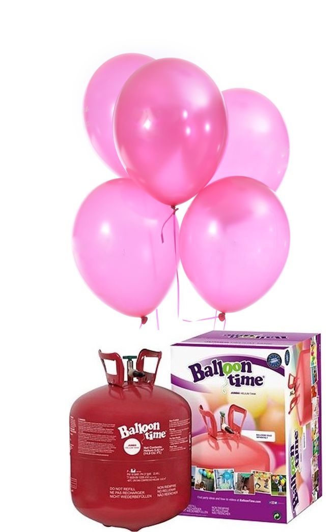 Helium Balloon time sada 50ks balónky Rose