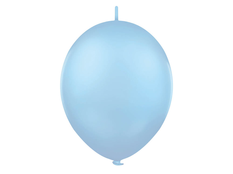 Balónek řetězový 1ks - Sky Blue