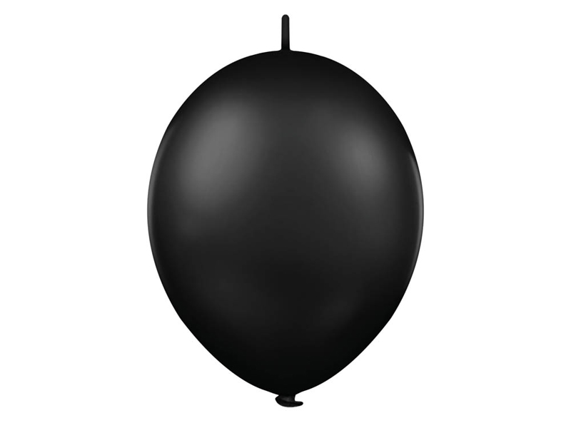 Balónek řetězový 1ks - černá