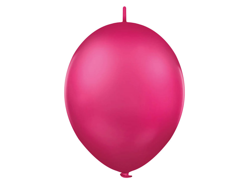 Balónek řetězový 1ks - Fuchsia