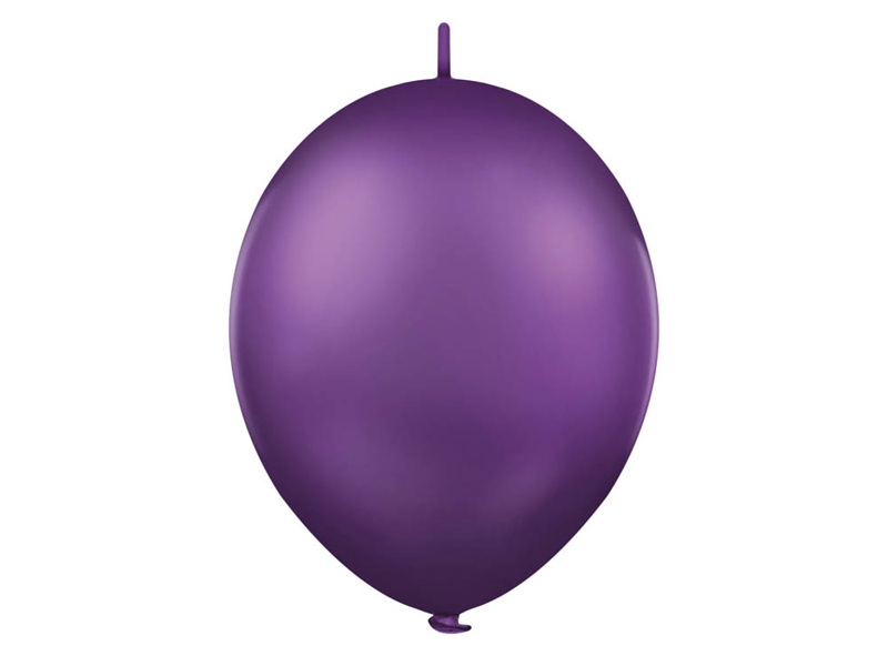 Balónek řetězový 1ks - Purple