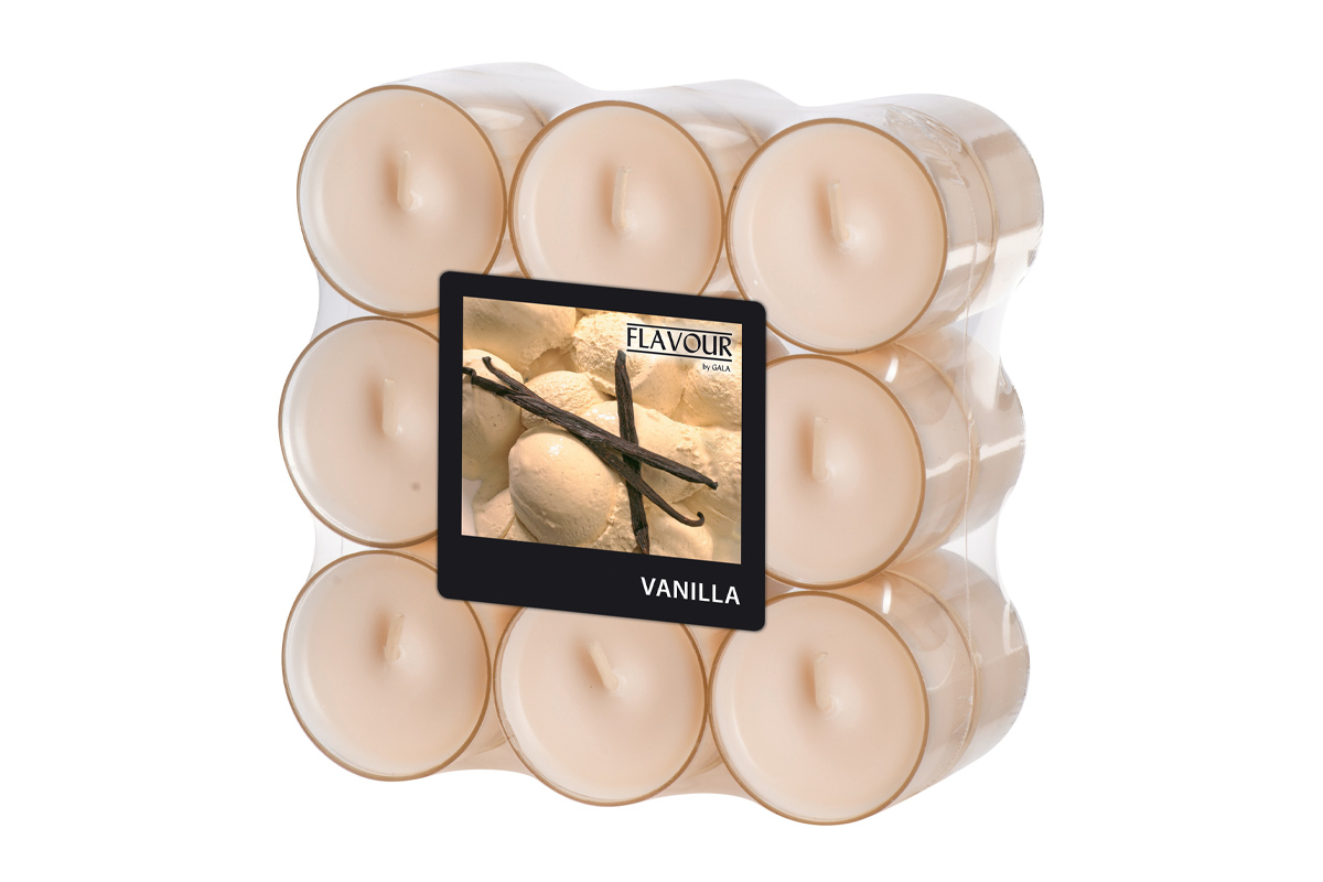 Vonné svíčky Vanilla 18 ks 6 h