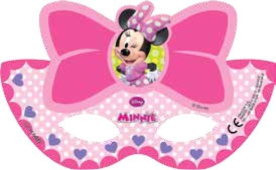 Minnie Mouse maska 6ks