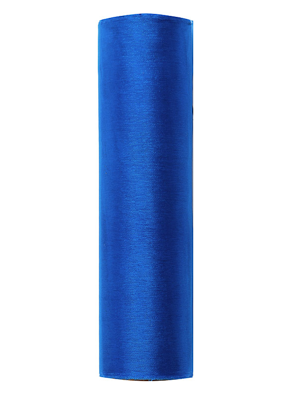 Organza modrá 16 cm x 9 m