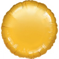 Fóliový balónek zlatý