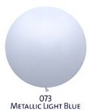 Obrí metal. balónik - JUMBO - 073 LIGHT BLUE
