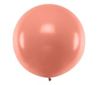 Obří metal. balónek - JUMBO - 91 ROSE GOLD