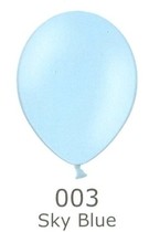 Balónek světle modrý 