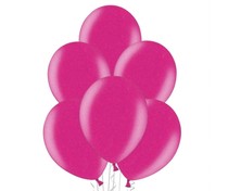 Balónek růžový metalický 064 - 10 ks