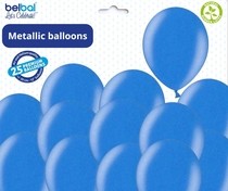 Balónek modrý metalický 065 - 50 ks