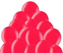 Balónky metalické - 080 CHERRY RED - 30 ks
