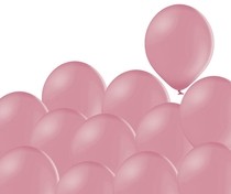 Balónky 487 růžové pudrové - 100 kusů 