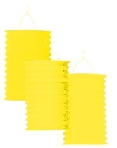 lampión žltý 28 cm 