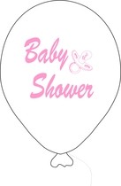 Baby Shower balónek bílý holka