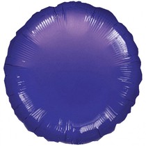 Balónek kulatý Purple Metallic