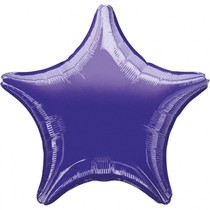 Hvězda Purple Metallic 48cm