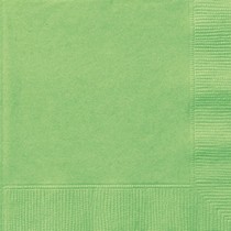 Ubrousky Lime Green 20 ks 2-vrstvé 33 cm x 33 cm