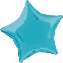 Balóniky fóliové hviezda modrá