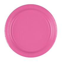 Talíře Bright Pink 8 ks 23 cm