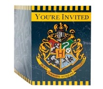 Harry Potter pozvánky 8 ks 