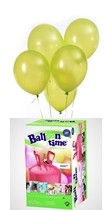 Helium Balloon time + balónky Apple Green 30ks