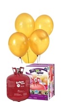 Helium Balloon time sada 50ks balónky Yellow 