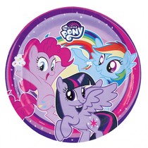 My Little Pony talíře 8 ks, 23 cm