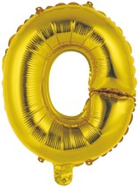 Písmeno O zlatý balónek 40 cm