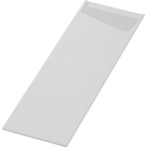 Kapsa na příbor bílá Dunisoft® 10 ks 7 cm x 23 cm