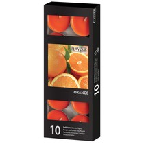 Vonné svíčky Orange 10 ks