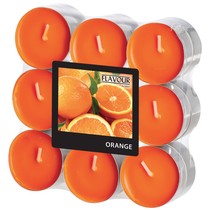 Vonné svíčky Orange 18 ks