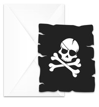 Pirati pozvanky 6 ks