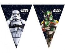 Star Wars papírová vlajka 2,3 m
