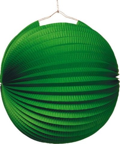 Lampión zelený 25 cm 